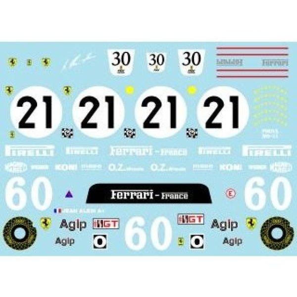 画像7: 1/64フェラーリF40LM＆FXX用デカール (7)