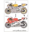 画像2: 1/12ホンダNSR500ロッシ1stライド&BStestデカール (2)