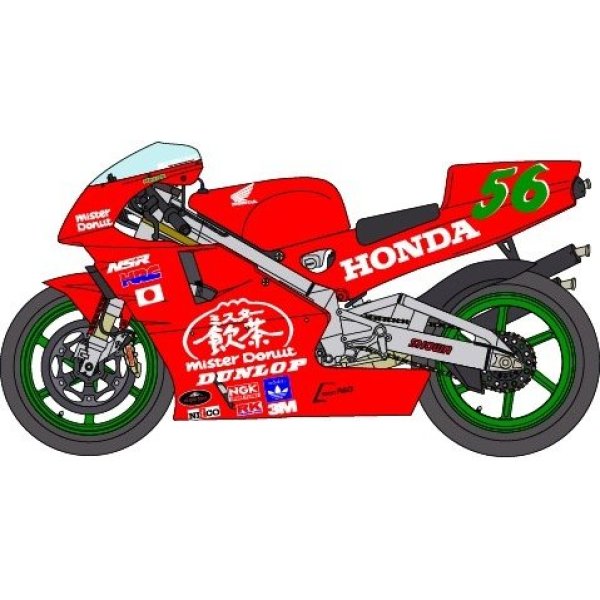 画像1: 1/12ホンダNSR500'94阿部典史デカール (1)