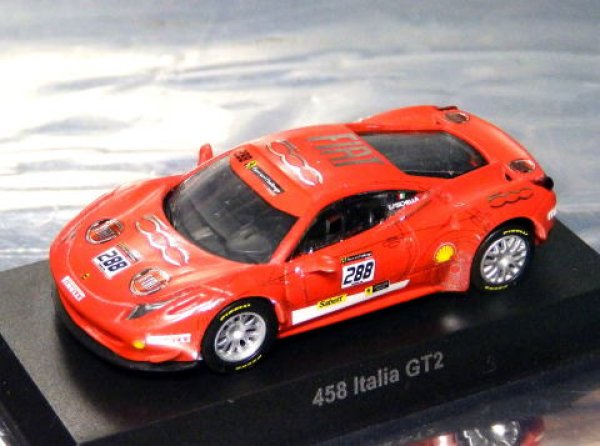 画像1: 1/64フェラーリ458 J.フィジケラFIAT500デカール (1)