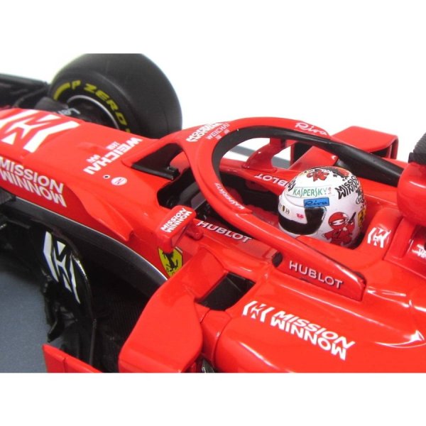 画像1: 1/18フェラーリSF71H日本GPロゴデカール (1)