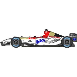 1/18ジョーダンEJ-13 ブラジルGPフィジケラ初優勝仕様デカール