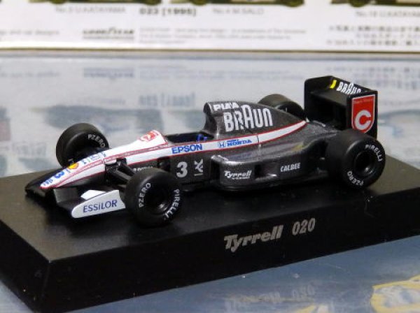 画像2: 1/64ティレル023用デカール (2)