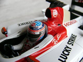 カスタム品　1/18 BARホンダ　005日本GP Yahoo!オークション -「barホンダ」(ミニチャンプス) (自動車)の