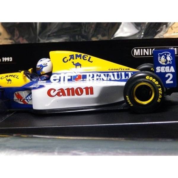 画像1: 1/18ウイリアムズFW15C用追加ロゴデカール (1)