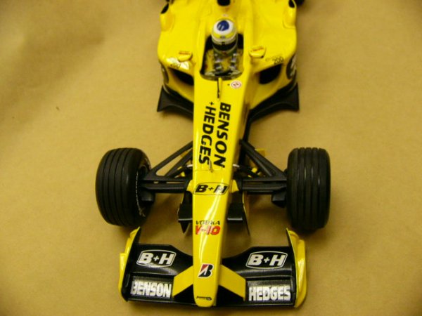 画像2: 1/18ジョーダンEJ-13 ブラジルGPフィジケラ初優勝仕様デカール (2)