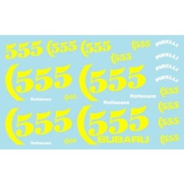 画像3: 1/64スバルレガシィRS'93タバコデカールセット (3)