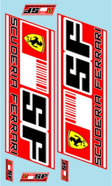 画像3: 1/43フェラーリトランポ ストライプデカール (3)