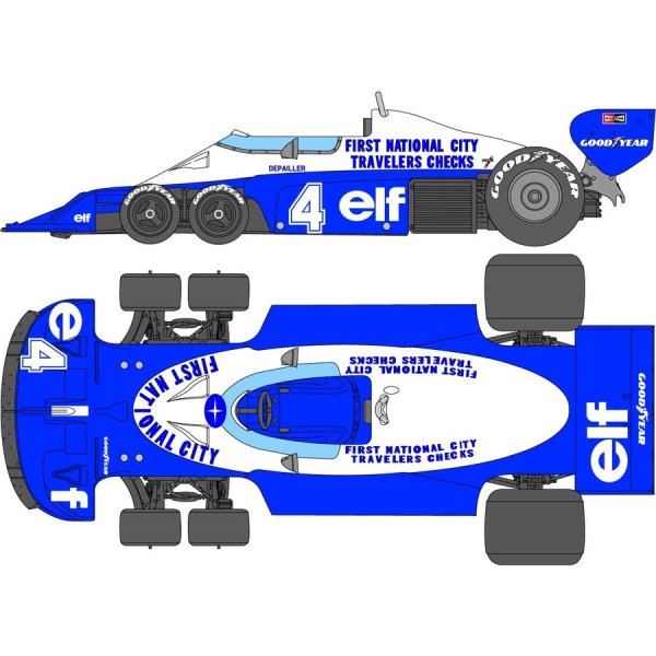 画像1: 1/20ティレルP34'77デカール (1)