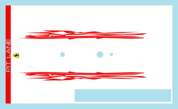 画像3: 1/43フェラーリF2008マルボロデカール (3)