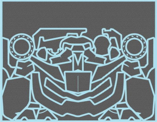 画像6: 1/24ランボルギーニヴェネーノカーボン(透過型)デカール (6)