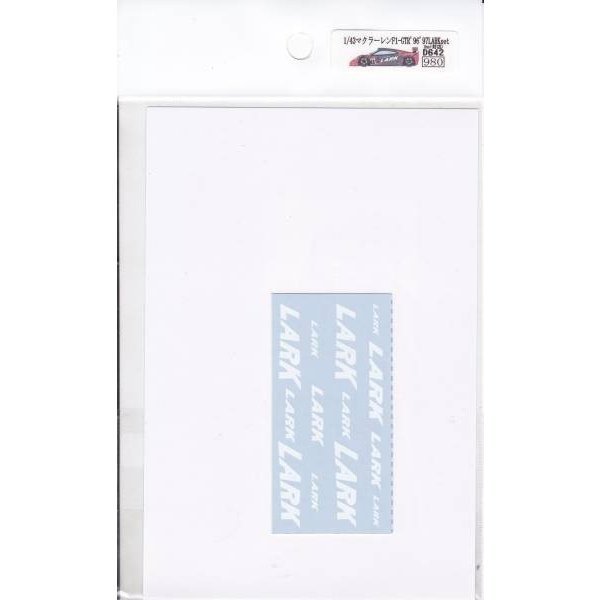 画像5: 1/43マクラーレンF1-GTR'96'97LARKsetデカール (5)