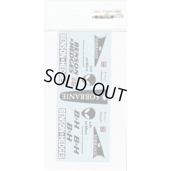 画像4: 1/18ジョーダンEJ14タバコ&アメリカGPデカール (4)