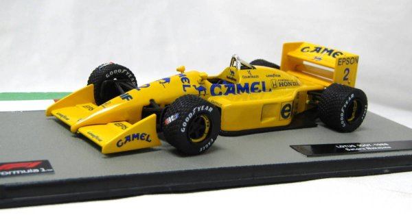 画像1: 1/43隔週刊F1マシンコレクション6 (ロータス100T中嶋車,ティレル018,リジェJS43,ベネトンB196)用デカール (1)