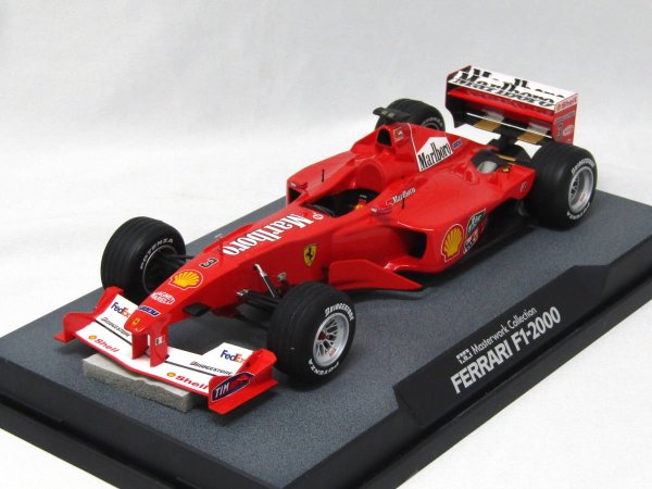 FERRARI F1-2000 クリアボディ付＋追加タバコデカール 1/20フェラーリF1-2000用タバコ デカール(タミヤマスターワーク