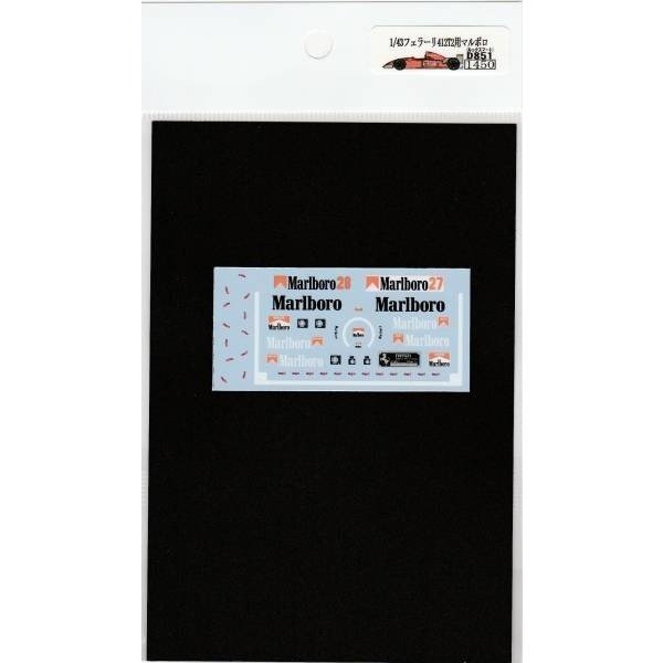 画像4: 1/43フェラーリ412T2用マルボロデカール (4)