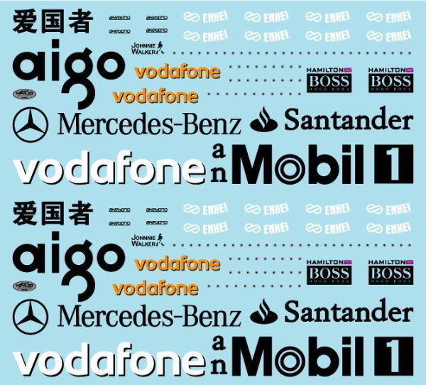 画像9: 1/8マクラーレンMP4/23カウルロゴセットデカール (9)