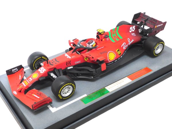 画像1: 1/18フェラーリSF21追加ロゴデカール(ブラーゴ) (1)