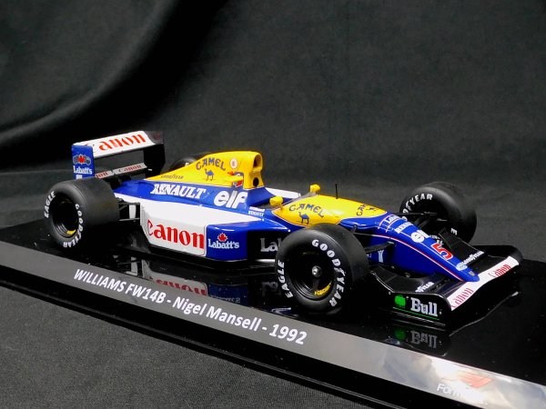 画像1: ビッグスケールF1コレクション1/24F1追加ロゴアソート3(FW14,FW19,MP4/14) (1)