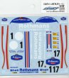画像2: 1/24ポルシェ962'86,87ル・マンデカール (2)