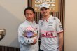 画像9: 1/2 ヘルメット M.フェルスタッペン 2025 日本GP バイザーデカール (9)
