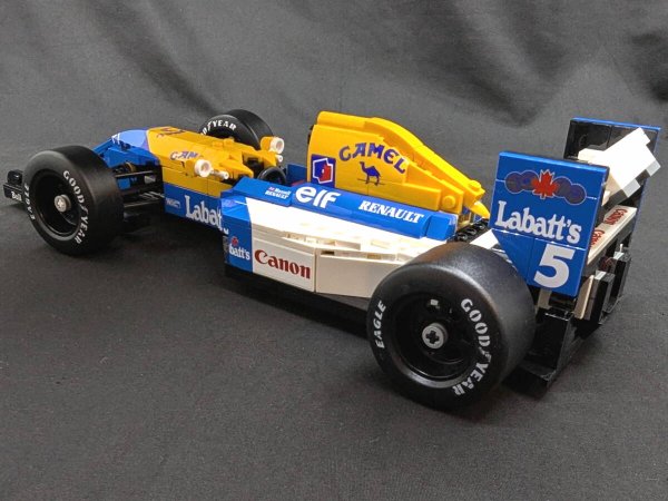 画像2: LEGO ウイリアムズFW14B追加ロゴデカール (2)