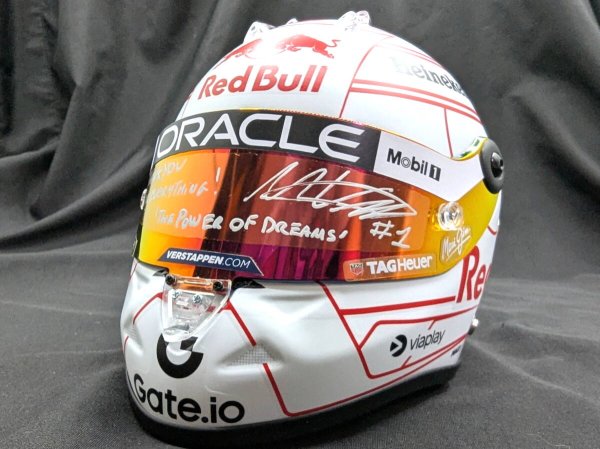 画像1: 1/2 ヘルメット M.フェルスタッペン 2025 日本GP バイザーデカール (1)