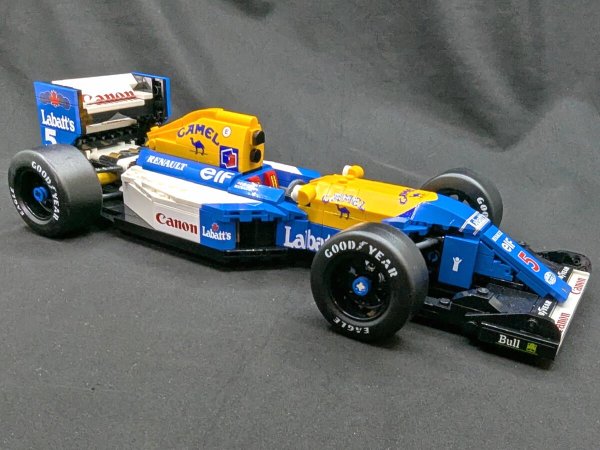 画像1: LEGO ウイリアムズFW14B追加ロゴデカール (1)