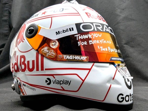 画像4: 1/2 ヘルメット M.フェルスタッペン 2025 日本GP バイザーデカール (4)