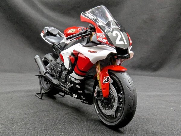 画像3: 1/12ヤマハYZF-R1 2025 8耐#21ヤマハレーシングVerデカール (3)