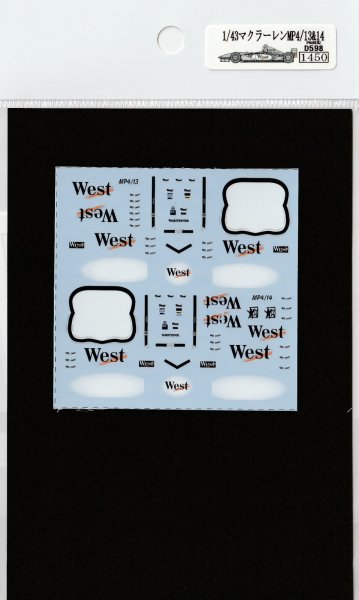 画像4: 1/43マクラーレンMP4/13&14デカール (4)