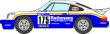 画像1: 1/24 ポルシェ911’84 パリダカ ロスマンズ ロゴ デカール  (1)