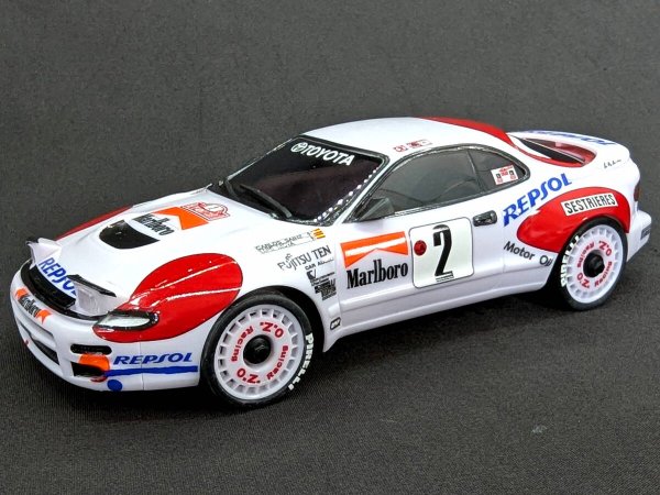 画像1: ミニッツボディ用トヨタ セリカ’92 モンテ デカール (1)