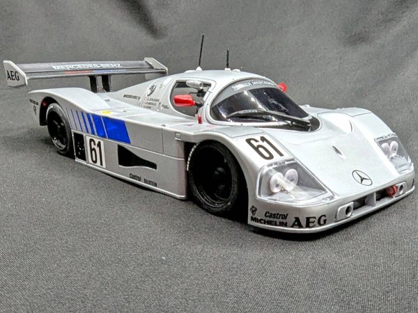 画像2: ミニッツボディ メルセデス C9 ザウバー'89 ル・マン & 鈴鹿 デカール  (2)