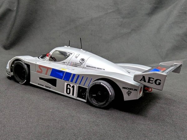 画像3: ミニッツボディ メルセデス C9 ザウバー'89 ル・マン & 鈴鹿 デカール  (3)