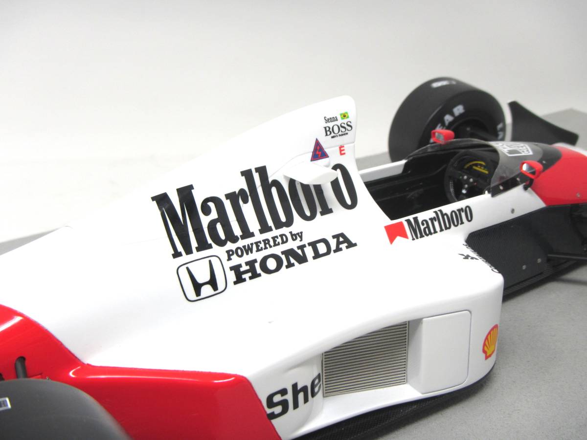 ミニチャンプス　McLAREN HONDA MP4-5 マルボロデカール