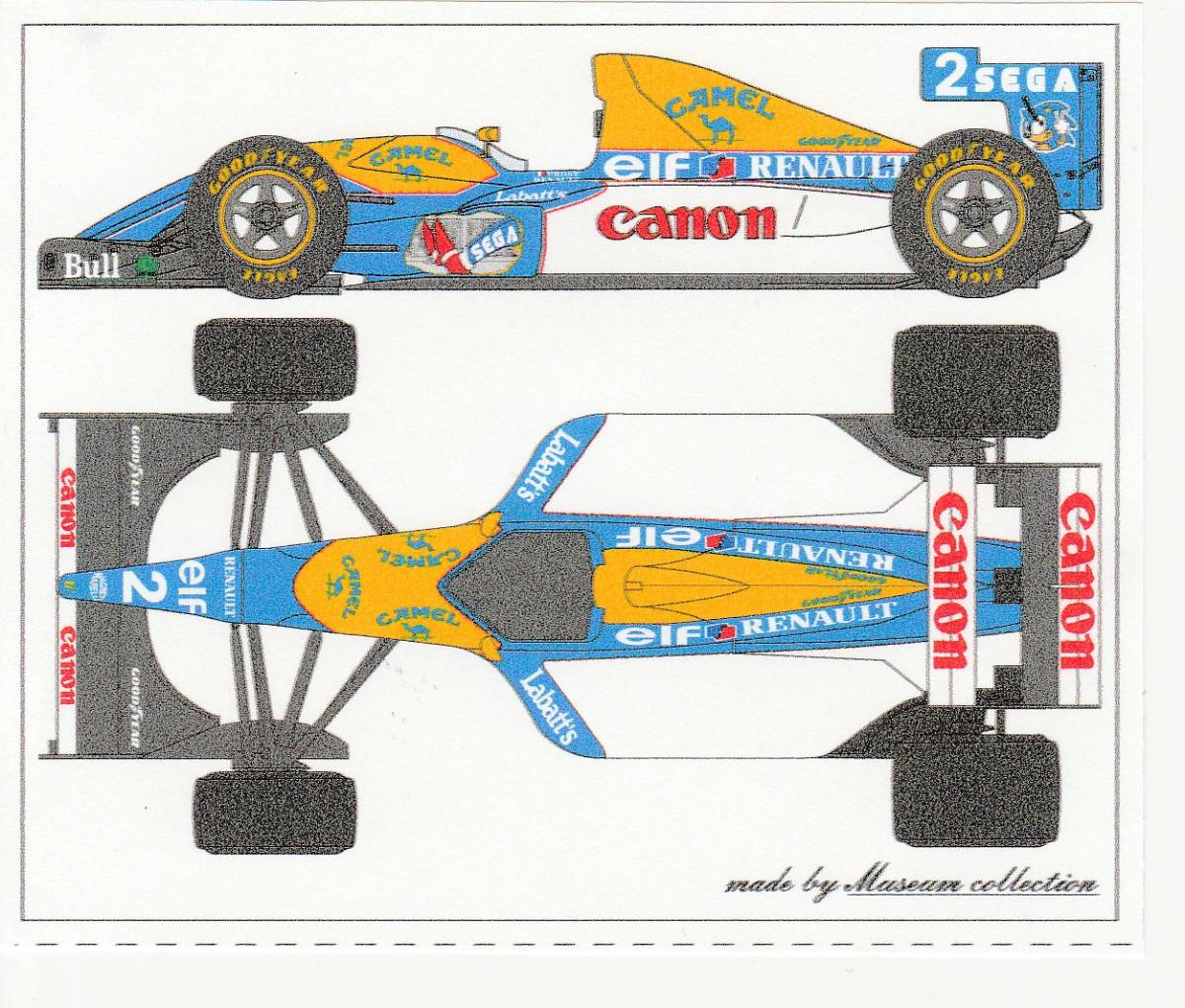 CANON CAMEL WILLIAMS FW-15C