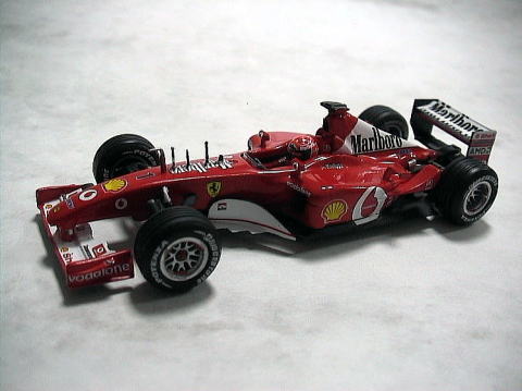 1/43フェラーリF2001,F2002,F2003GAセットデカール - ミュージアム