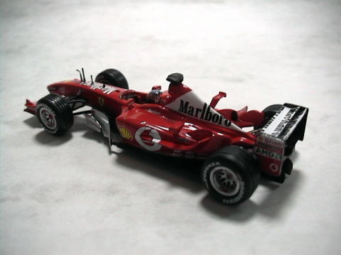 1/43フェラーリF2001,F2002,F2003GAセットデカール - ミュージアム