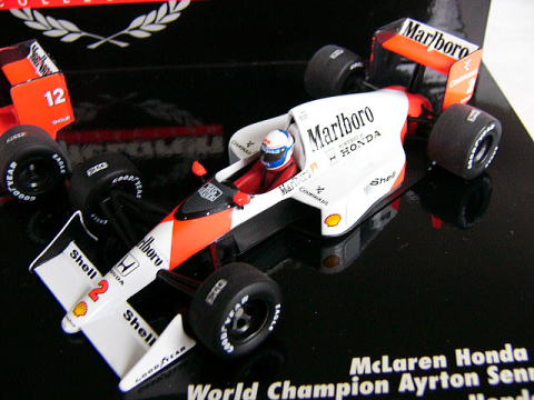 ミニチャンプス　McLAREN HONDA MP4-5 マルボロデカール