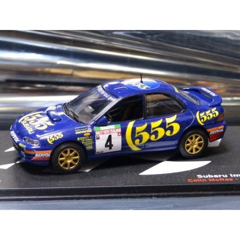 1/43週刊ラリーカーコレクションタバコ3デカール - ミュージアム