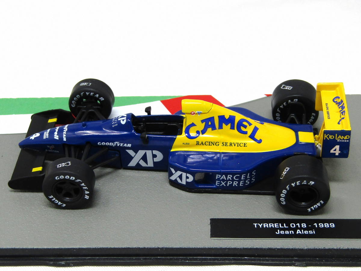 1/43隔週刊F1マシンコレクション (ロータス100T中嶋車,ティレル018