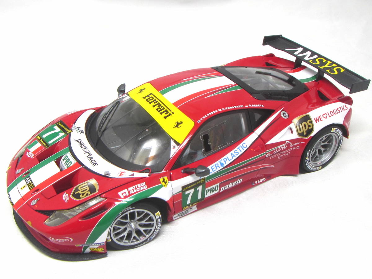 1/18 フェラーリ　458 GT2  マテル　エリート